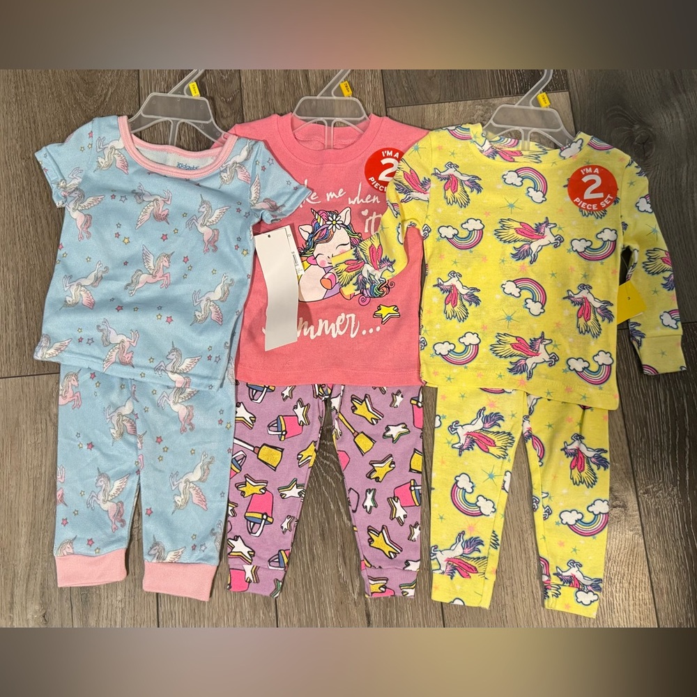 NWT Girls Pajamas Bundle